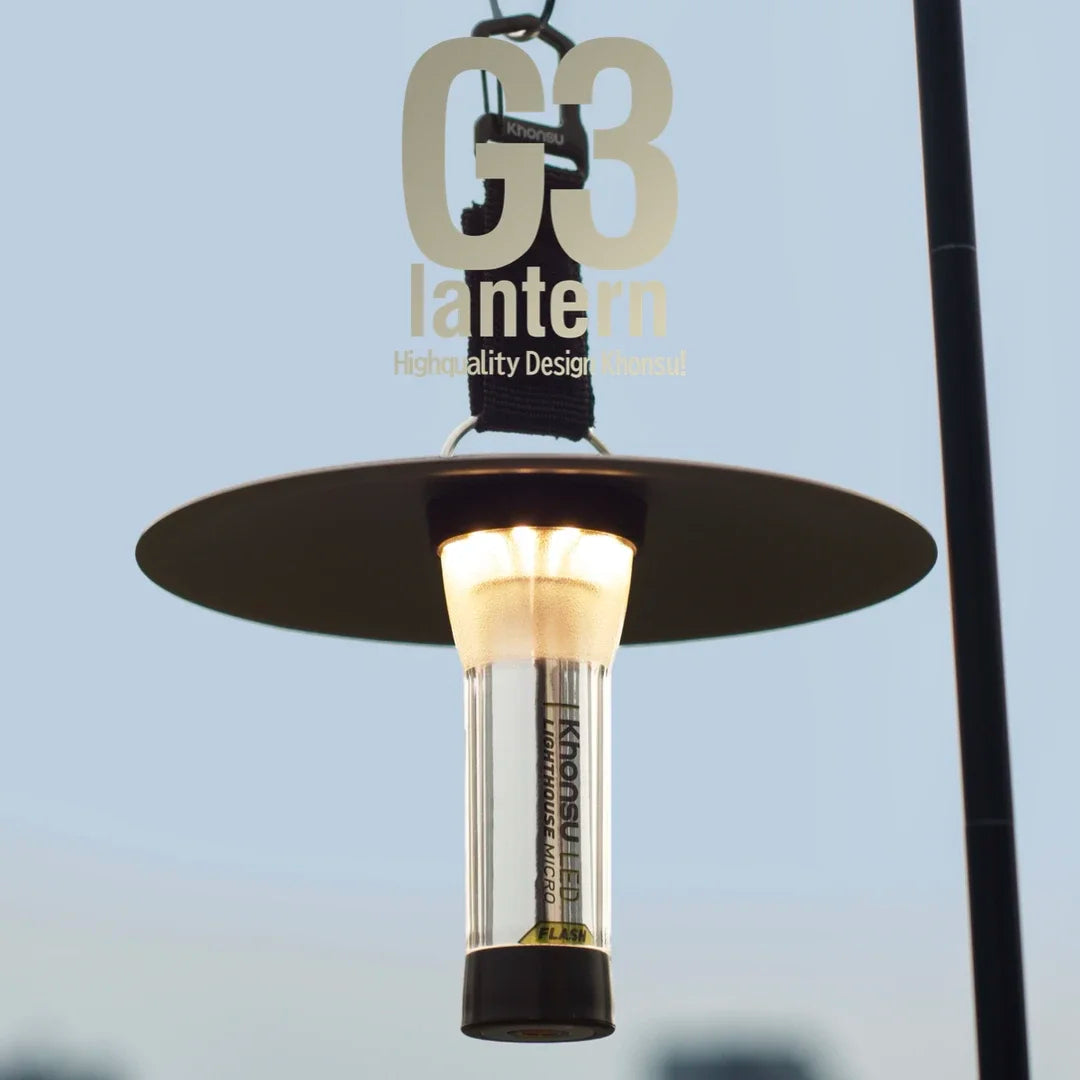 Portable LED Camping Lantern, Lamp and Set Options