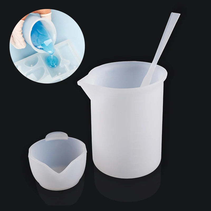 Silicone Resin Mixing Cups & Tool Options