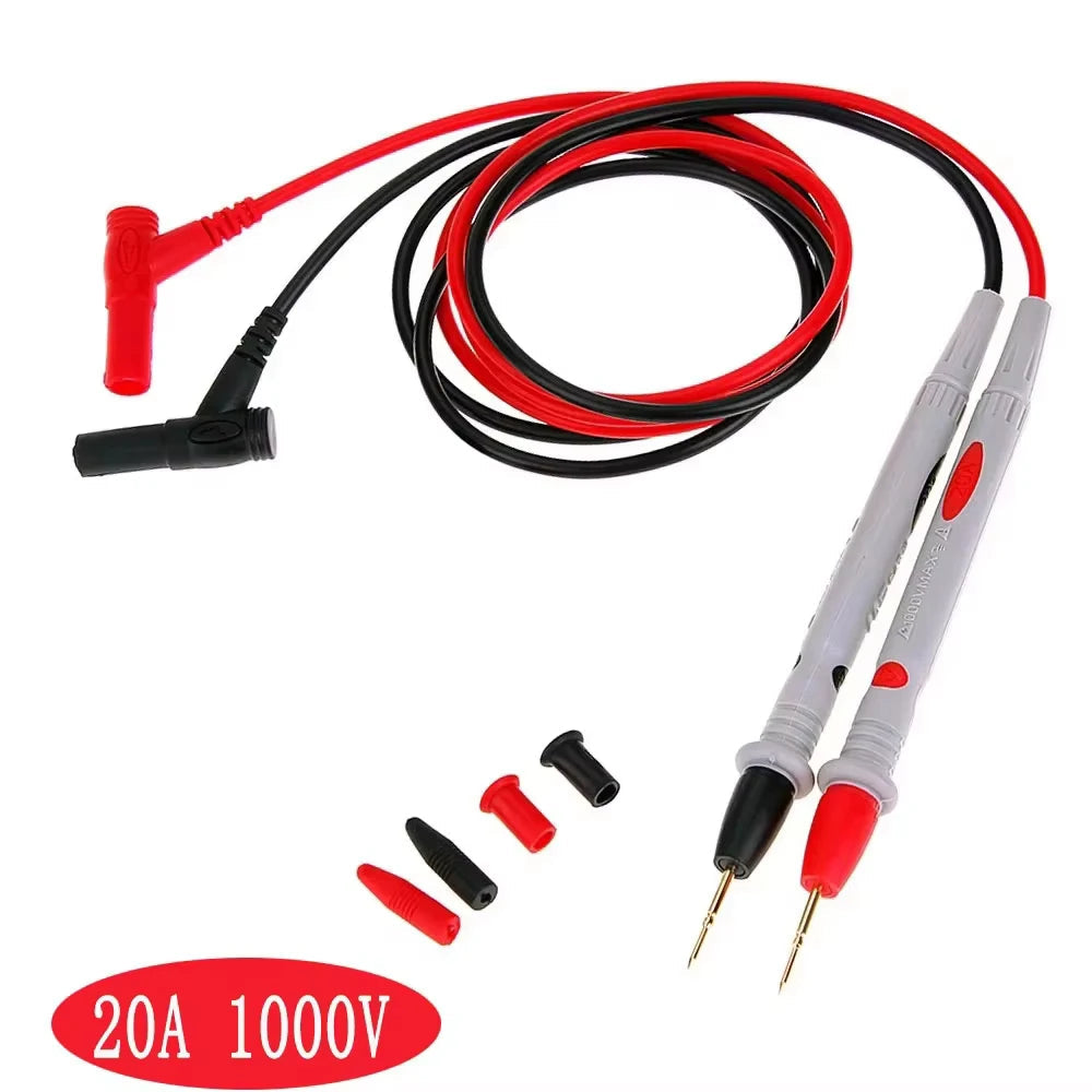 1000V 20A 10A Universal Digital Multimeter Probe Test Leads Pen Tip For Multimeter Feelers Multimeter Wire Cable