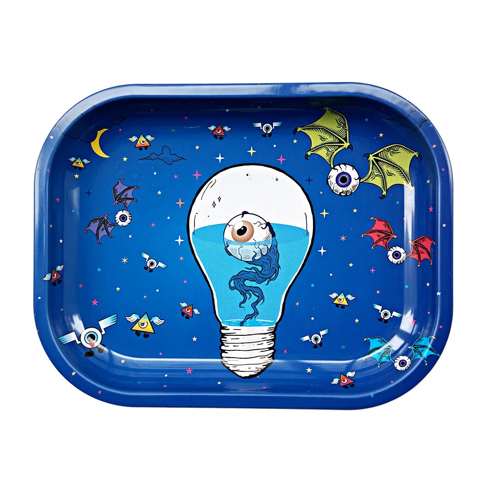 Printed Metal Storage Tray, 18 x 14cm