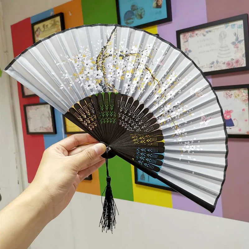 Folding Bamboo Hand Fan in Chinese Style