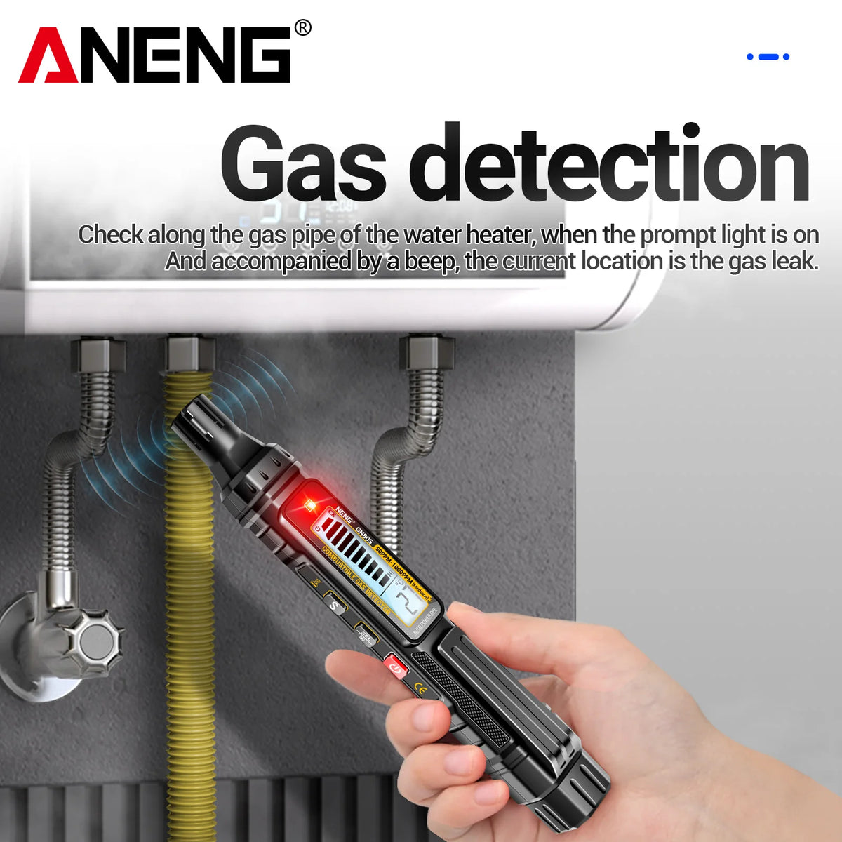 GN805 Portable Combustible Gas Detector