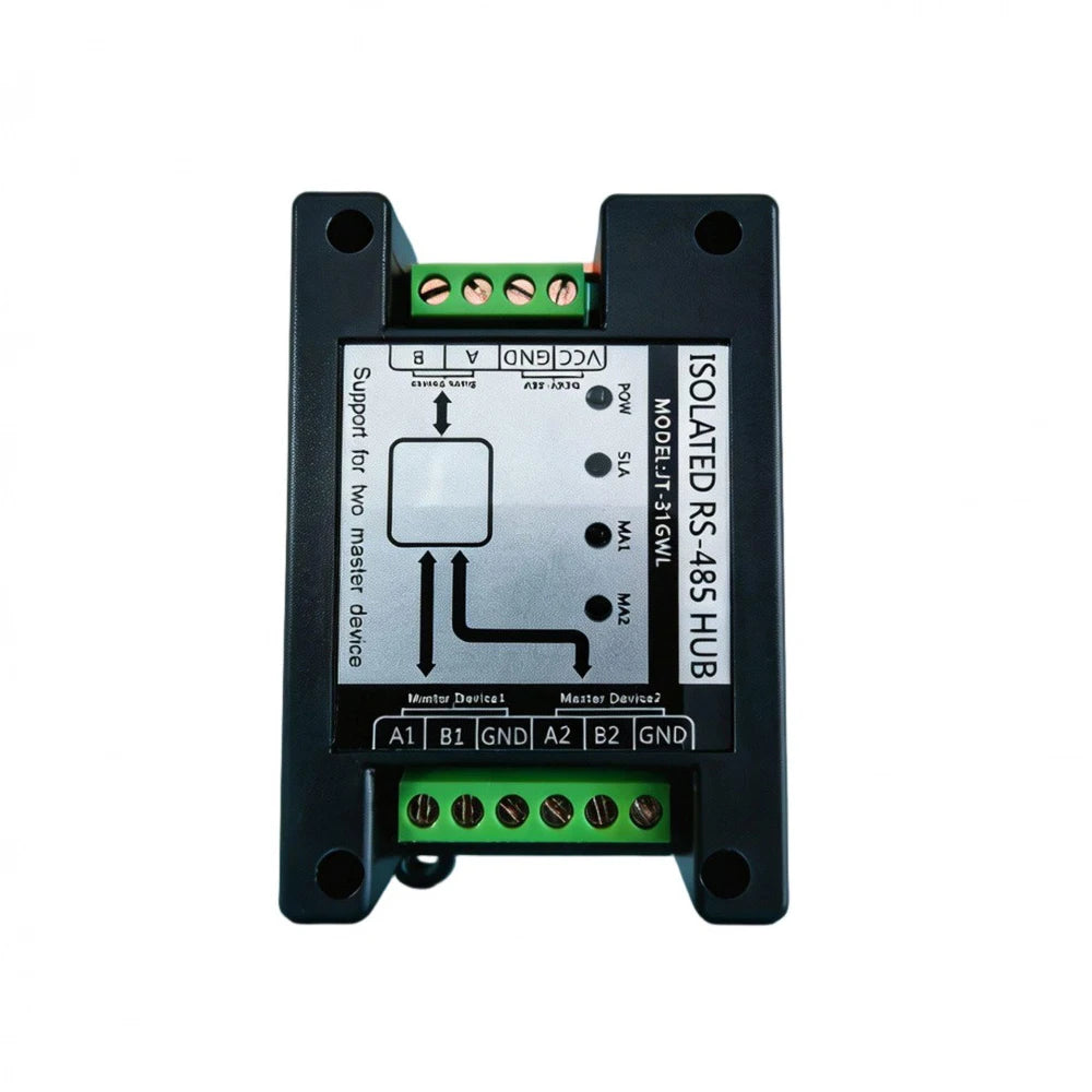 Dual-Master Isolated RS485 Hub