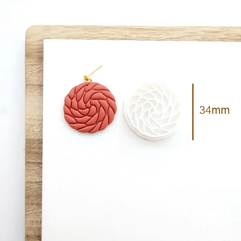 Polymeer klei cutters — Twist & Braids vormopties
