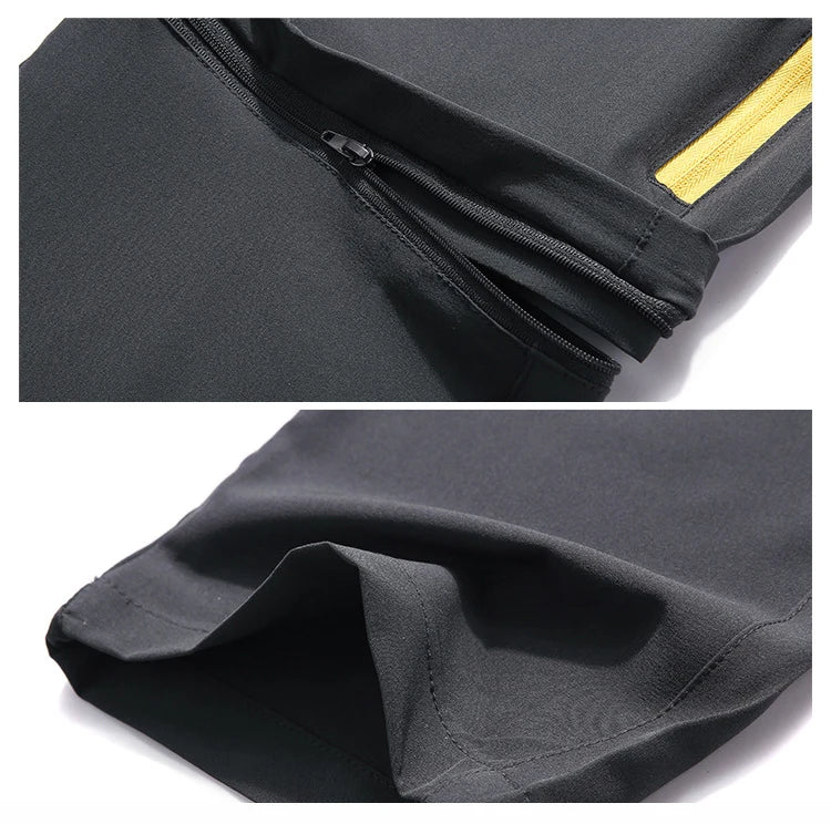 Men’s Convertible Hiking Pants Quick Dry UV Protection Cargo Trousers