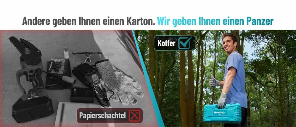 Bezdrôtová mini reťazová píla 6 palcov nabíjateľná záhradná píla na prerezávanie