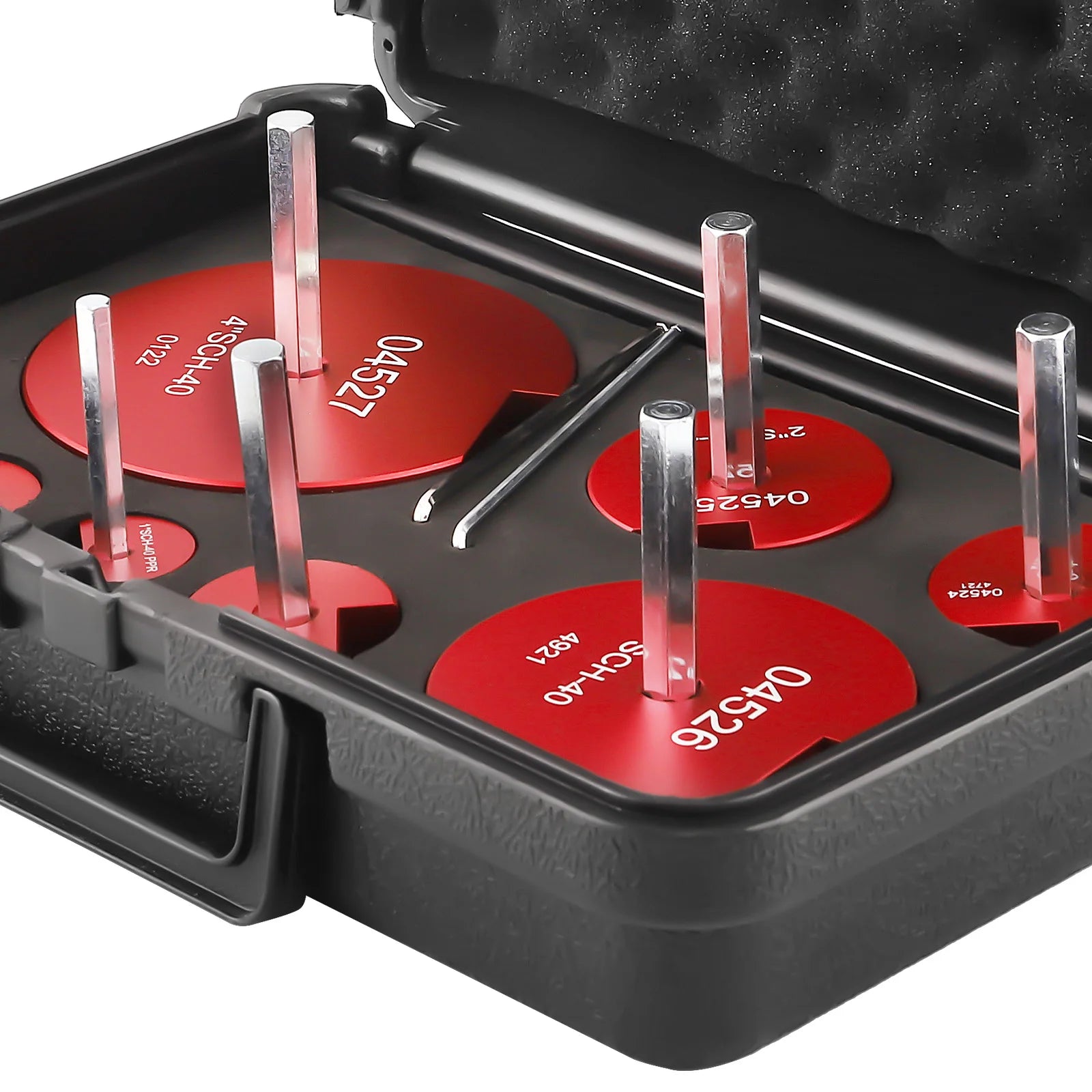 7-Piece PVC Pipe Reamer Kit for Standard 1/2 Inch Drill