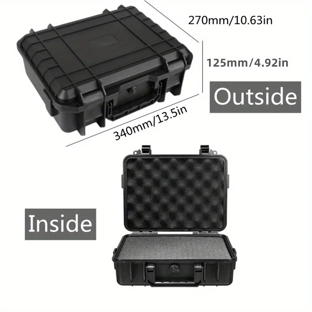 Hard Equipment Case with Pre-Cut Foam