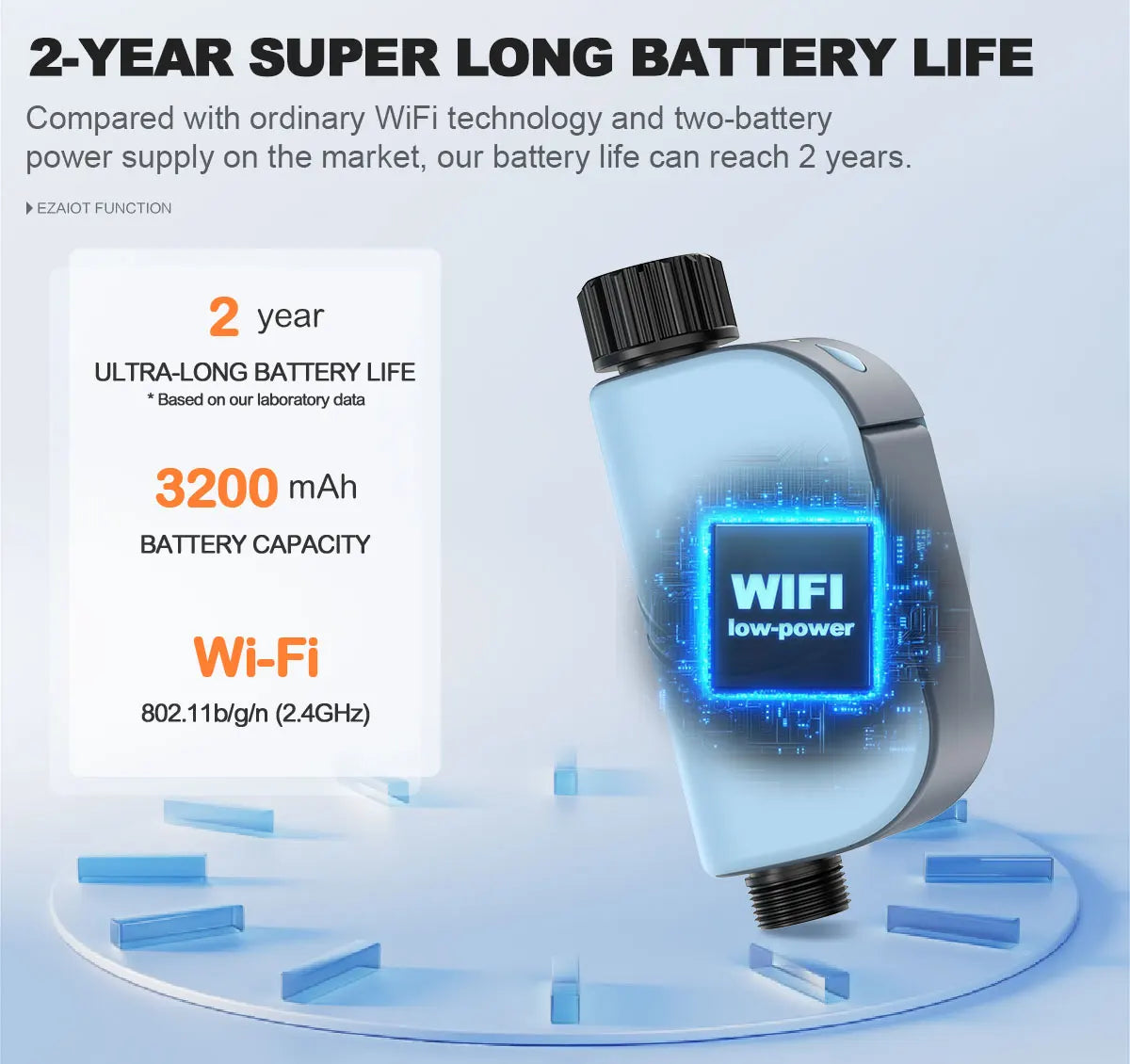 Temporizador de Regas WiFi Tuya