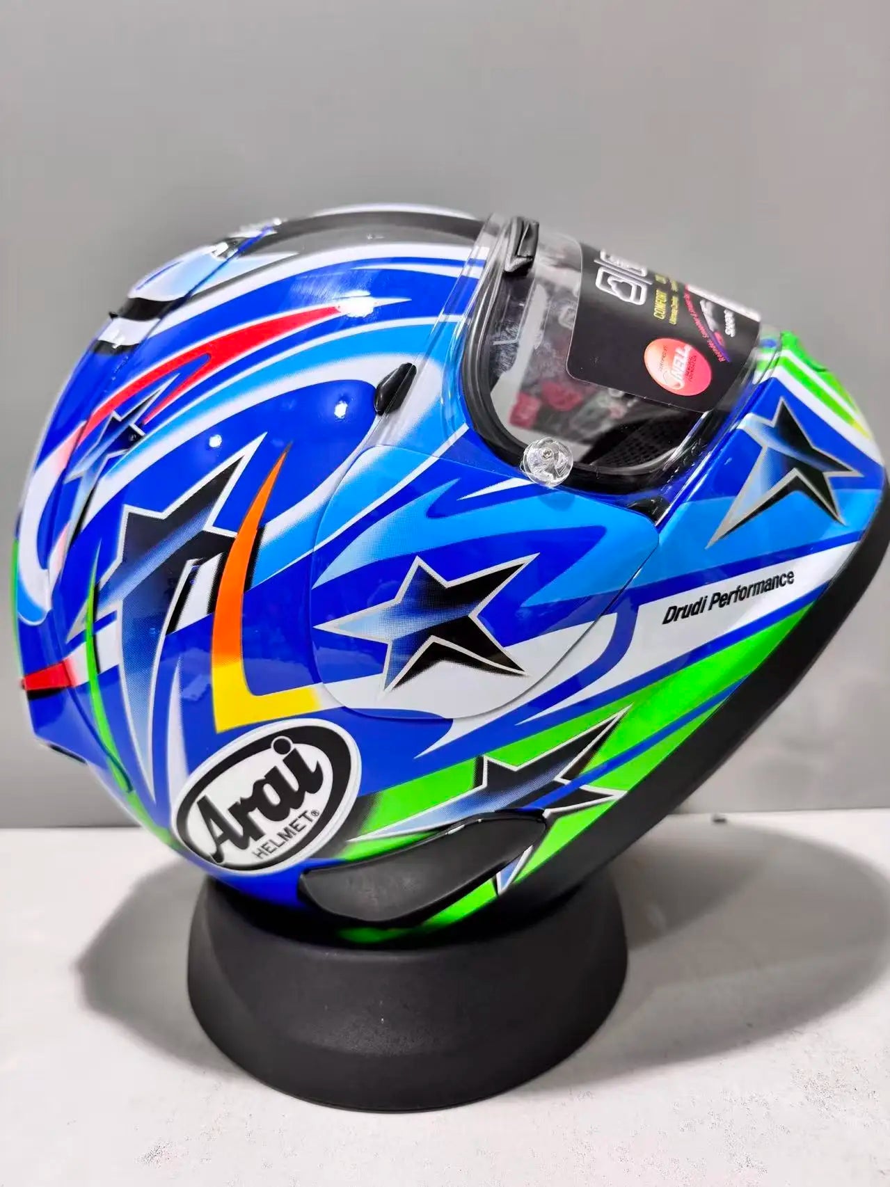 Arai Full Face Motorcycle Helmet RX7X Jian Nakano Green