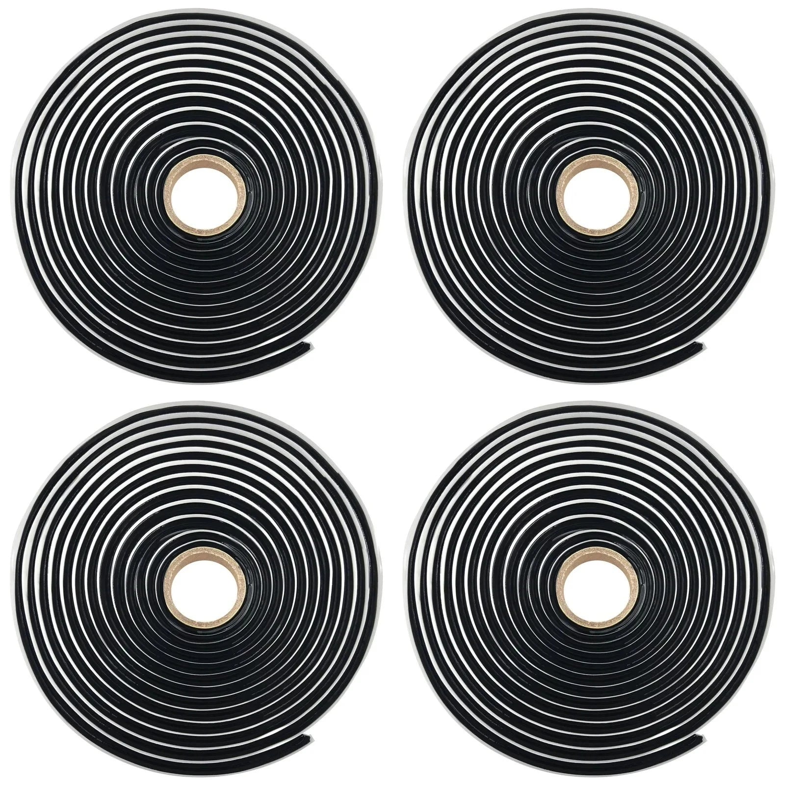 Butyl Rubber Sealant Tape 4m Waterproof Black Adhesive Coil