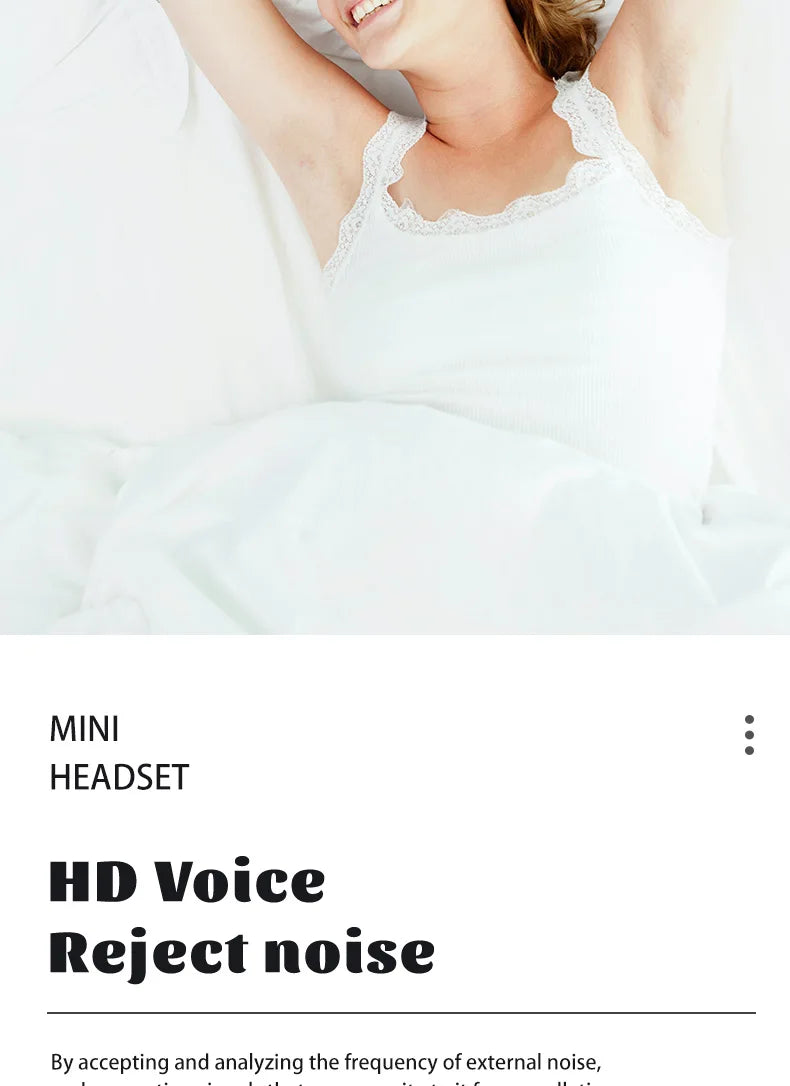 Ultra Small Invisible Wireless Bluetooth Earbuds