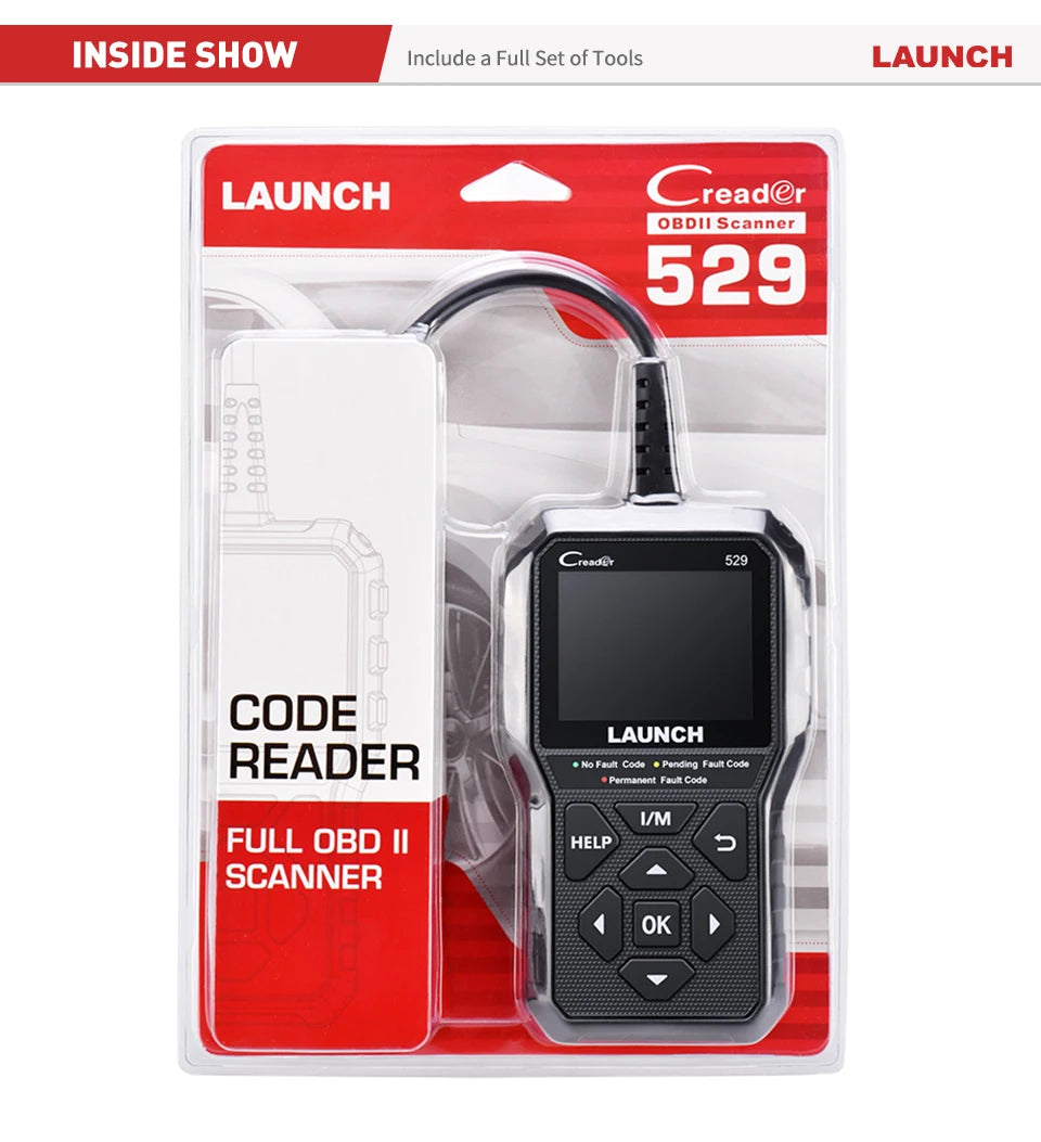 LAUNCH CReader 529 OBD2 Scanner Diagnostic Tool