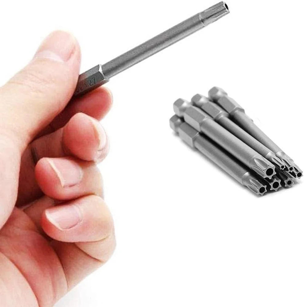 Torx Security Screwdriver Bit Sets - 50 / 100 mm