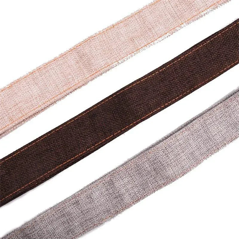 Correia ajustável em tecido para guitarra e ukulele