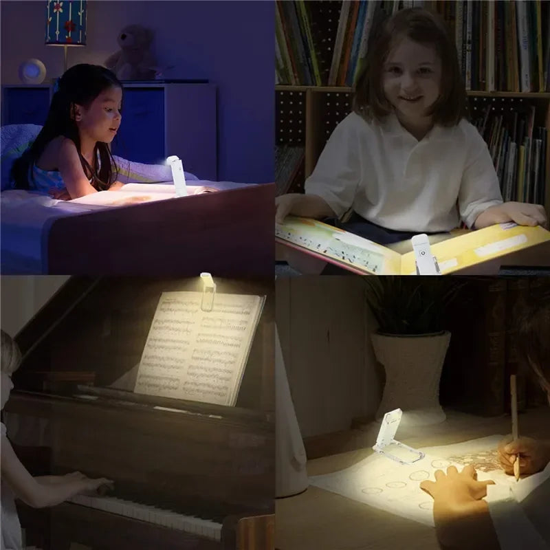 USB-Rechargeable Clip-On Book Light