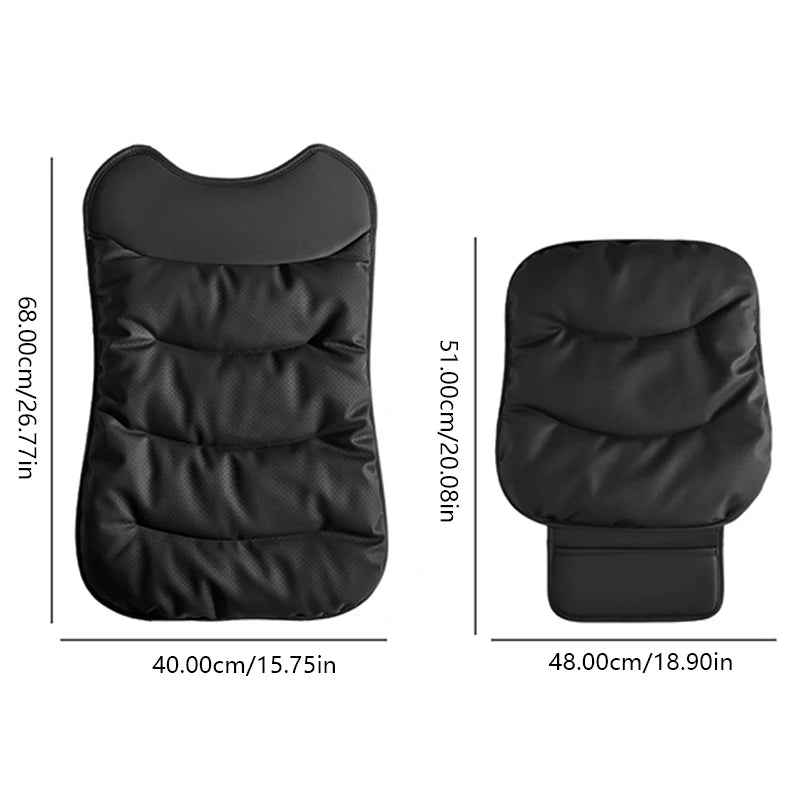 SEAMETAL Winter Car Seat Cover Thicken Thermal Plush Car Seat Cushion Anti Slip Seat Protection Cover Universal for Sedan/Suv