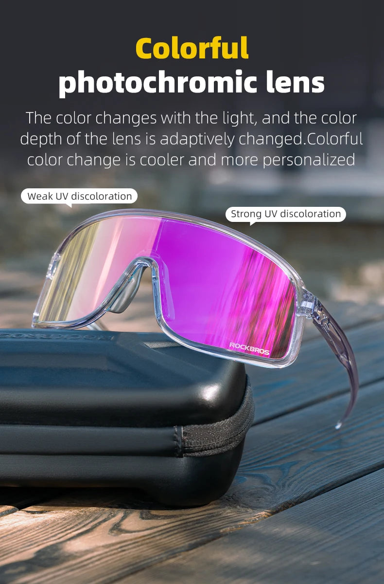 Polarized Cycling Sunglasses UV400 MTB Road Bike Eyewear