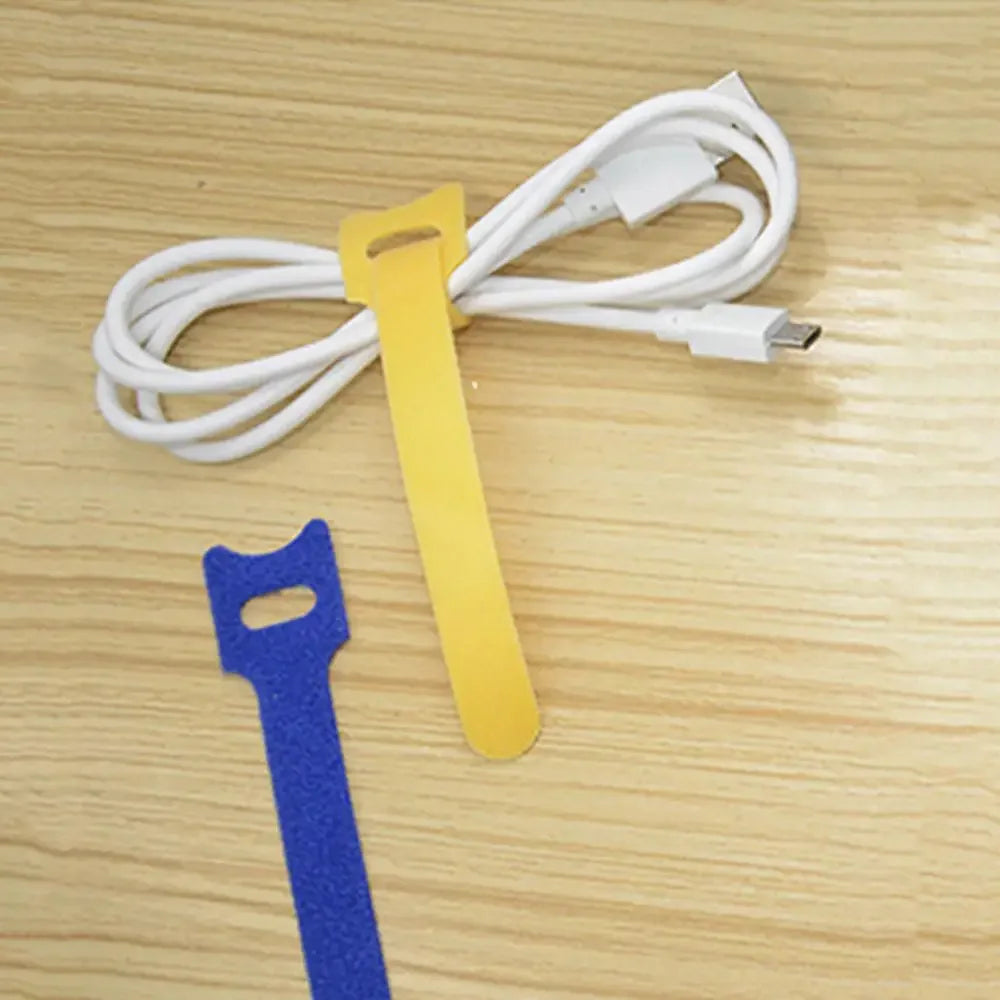 Wiederverwendbare Kabelbinder aus Nylon - Packung mit 50 oder 100 Stück