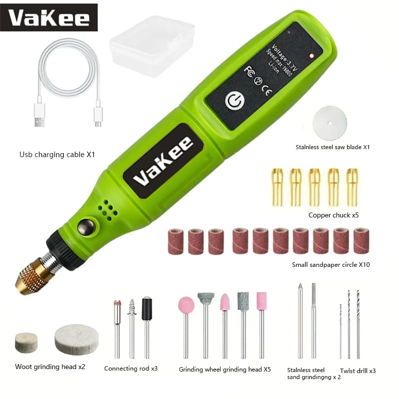 Rechargeable Mini Rotary Tool and Engraving Pen