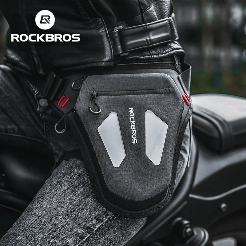 Motorrad Reflektierende Beintasche Verstellbarer Taillen- & Umhängegurt