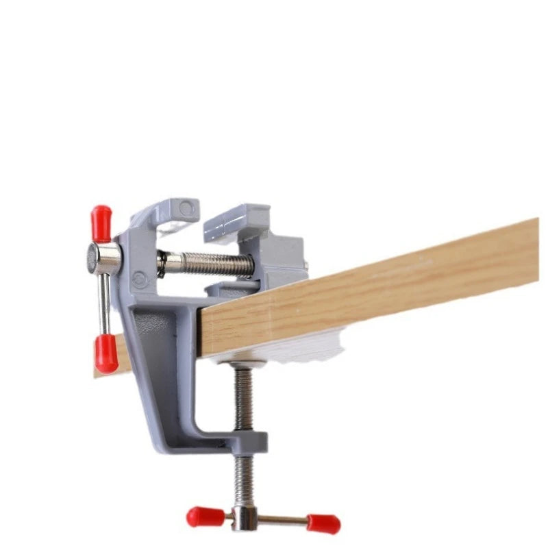 Mini tornillo de banco con abrazadera para manualidades y trabajos de ocio