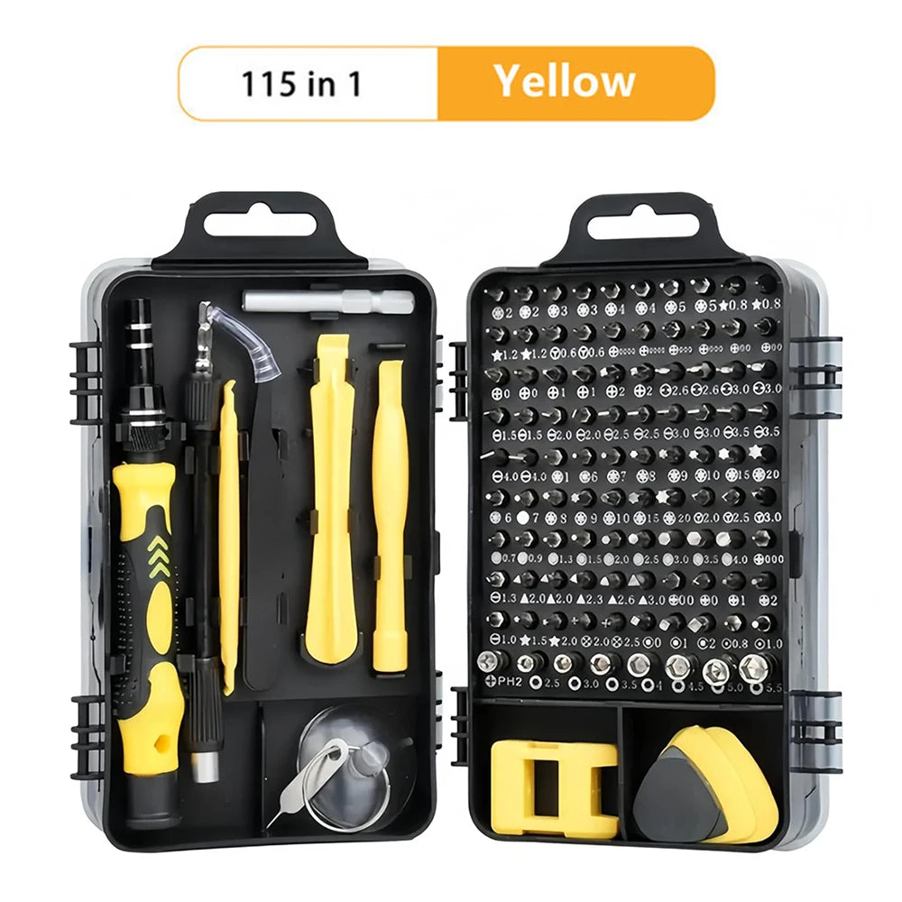 Screwdriver Set Magnetic Torx Phillips Screw Bit Kit WOZOBUY With Electrical Driver Remover Wrench Repair Phone PC Tools