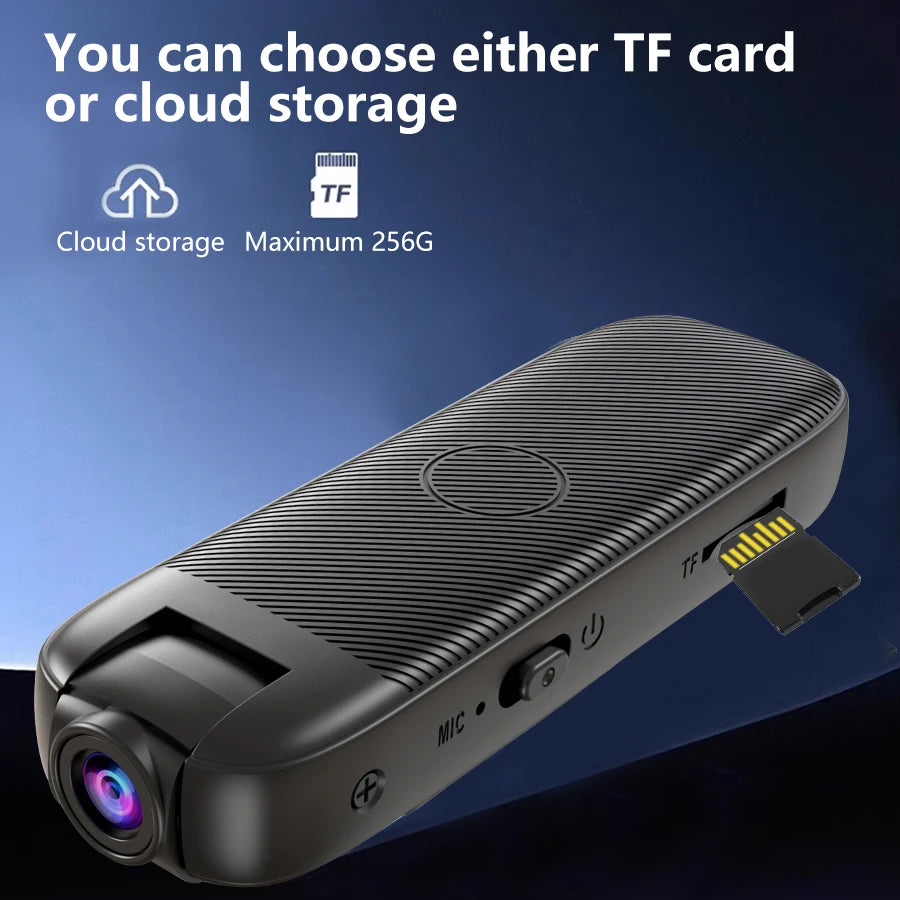 Mini WiFi Security Camera 1080P with Night Vision & Alerts