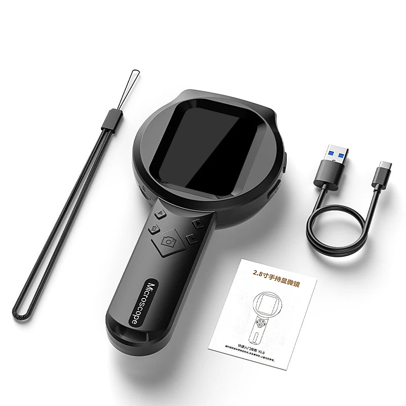 Handheld Digital Microscope with IPS Screen