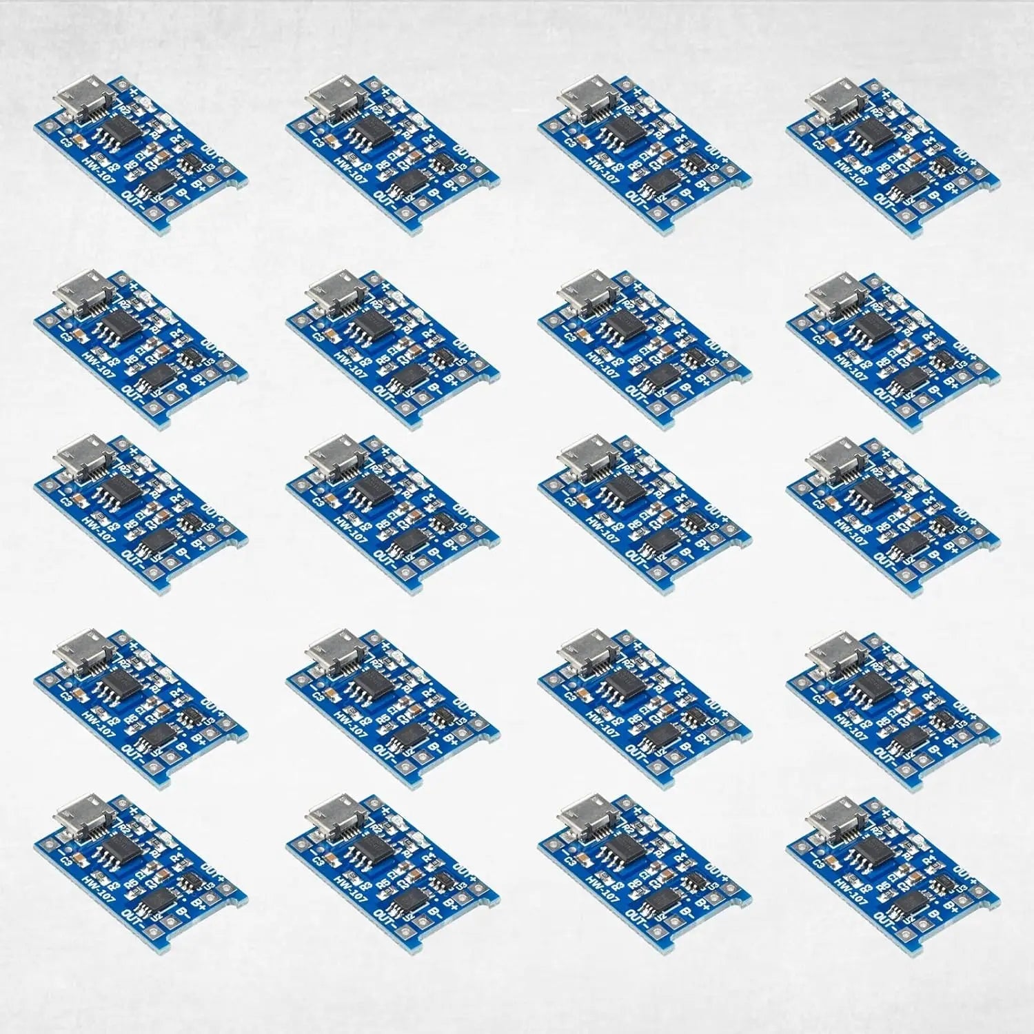 10pcs 5V 1A 18650 Lithium Battery Charging Board PLR TP4056 Lithium Charging Mini/Micro USB Type C Charge Module With Protect