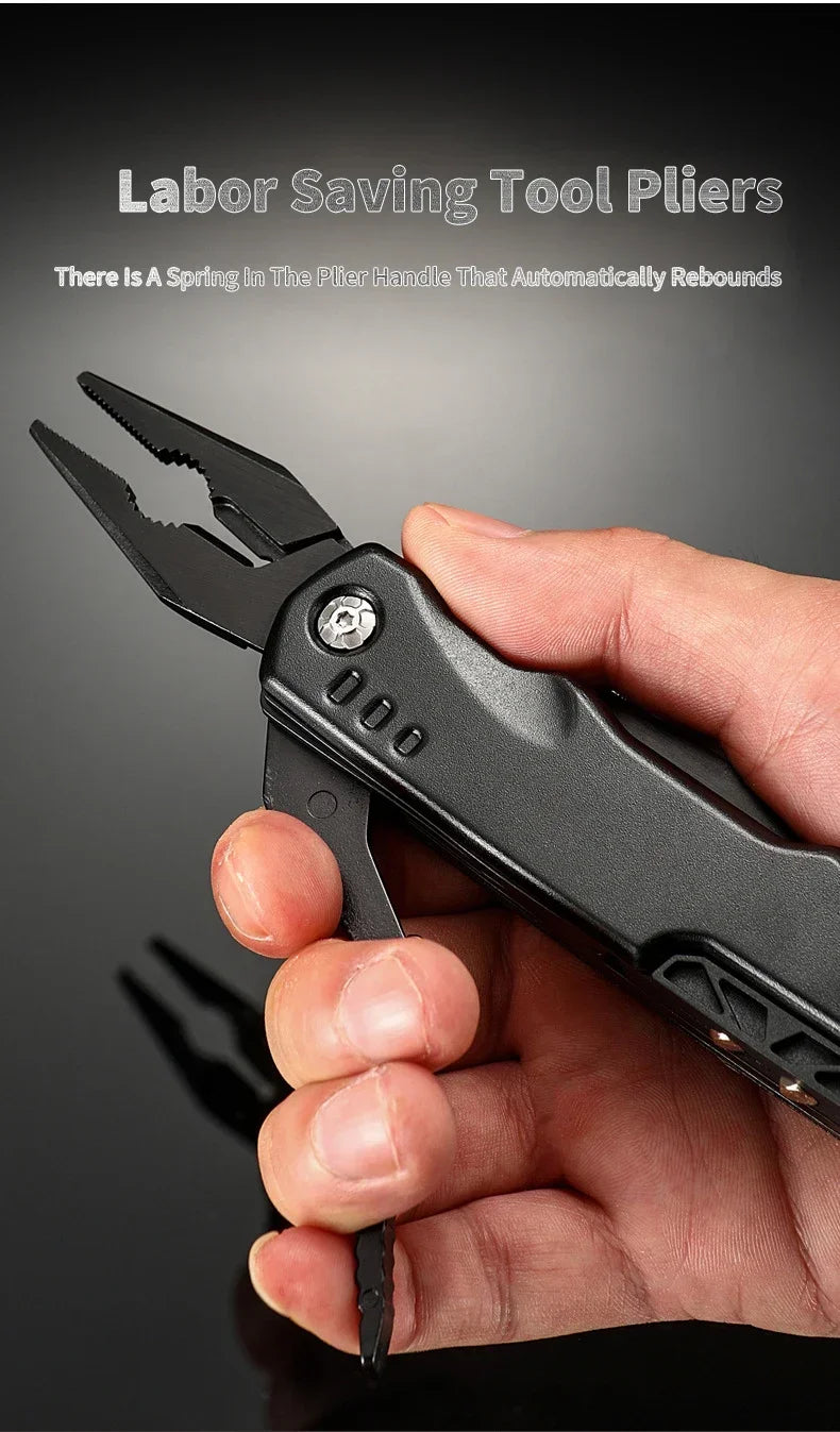 Hammer, Wrench and Pliers Multitool with Sheath