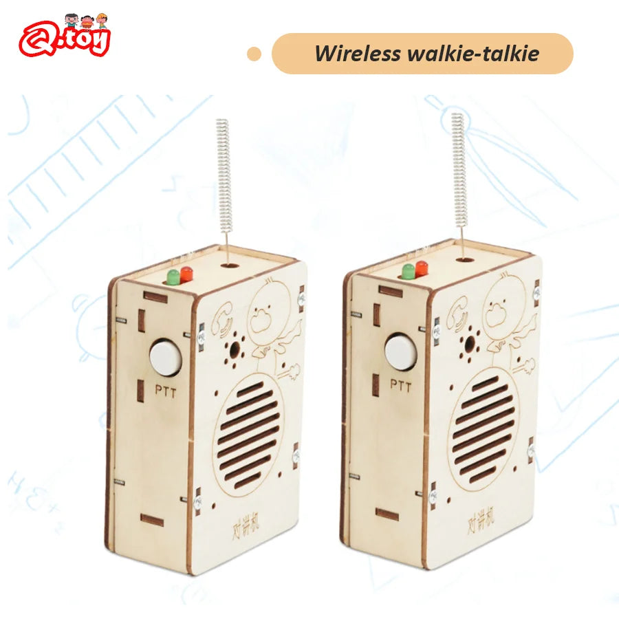 DIY Wireless Walkie-Talkie Science Model Kit