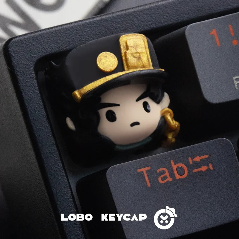 Anime Character ESC Keycap, Jotaro or Kakyoin