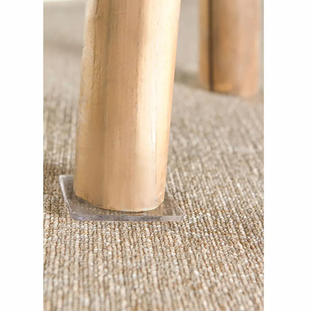 4pcs Anti Vibration Non-Slip Mat Washing Machine Silicone Pad Multifuncational Transparent Place Mats Home Bathroom Portable