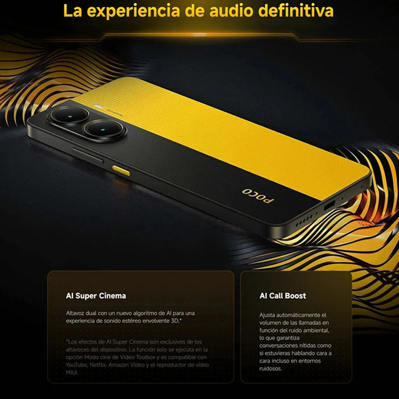 POCO X7 Pro 5G NFC Smartphone con display AMOLED 1.5K
