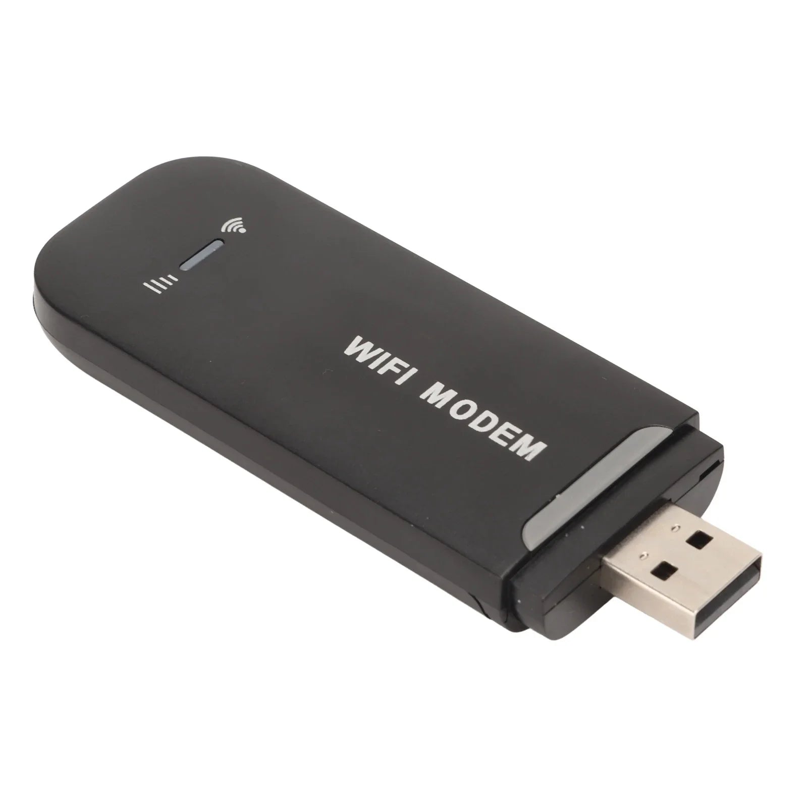 4G WiFi рутер черен До 10 потребители USB Plug and Play Micro SIM карта