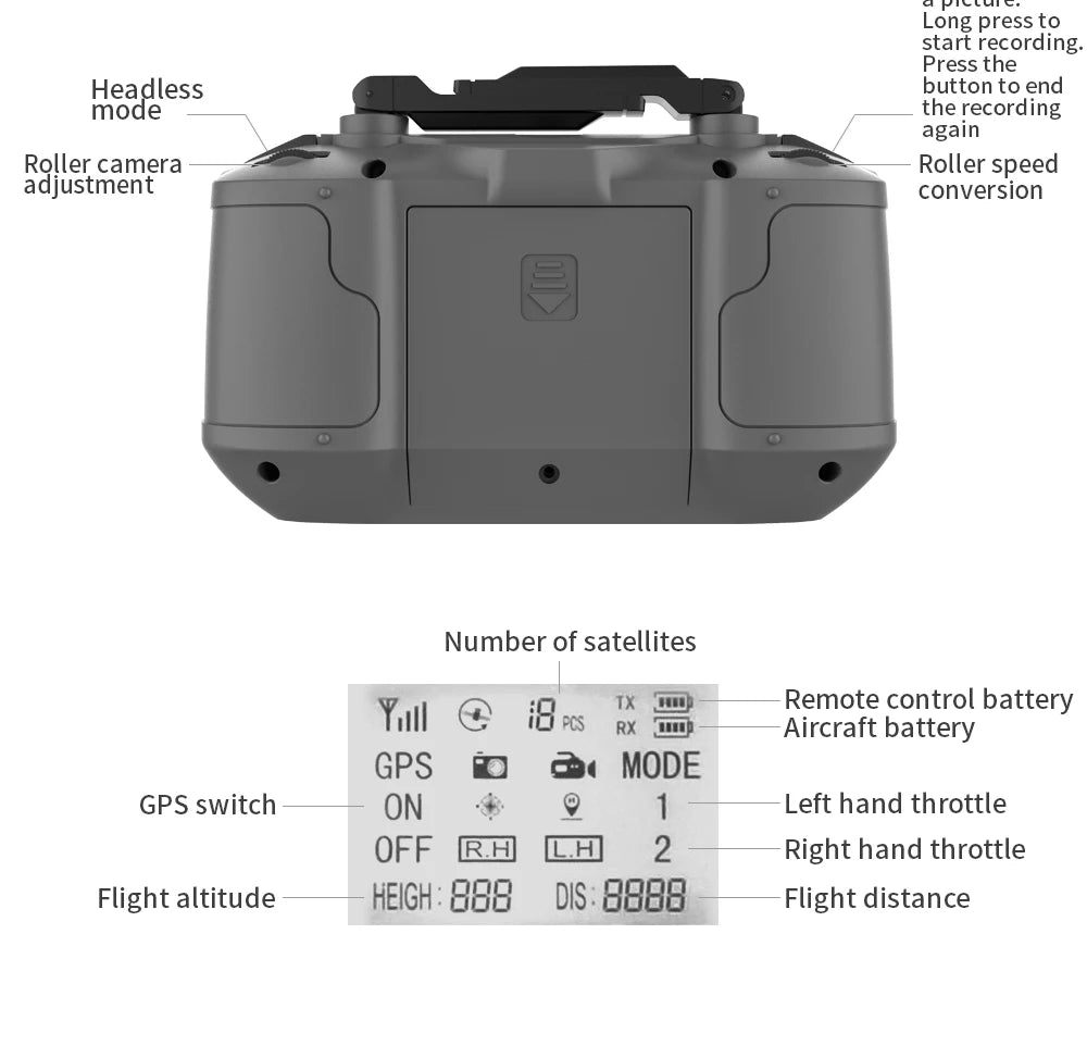 New L600 PRO MAX/PRO GPS Drone 5KM 4K Professional HD Dual Camera 3-Axis Gimbal 360° Obstacle Avoidance Brushless Quadcopter Toy