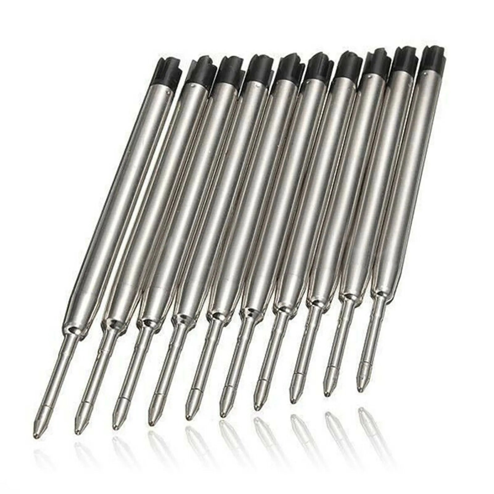 Μαύρα ανταλλακτικά μελάνης για στυλό με μύτη τύπου Parker