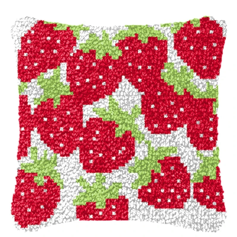 Καλούπι Κεντήματος Κουτιού 43 × 43 cm Latch Hook Cushion Craft Kit