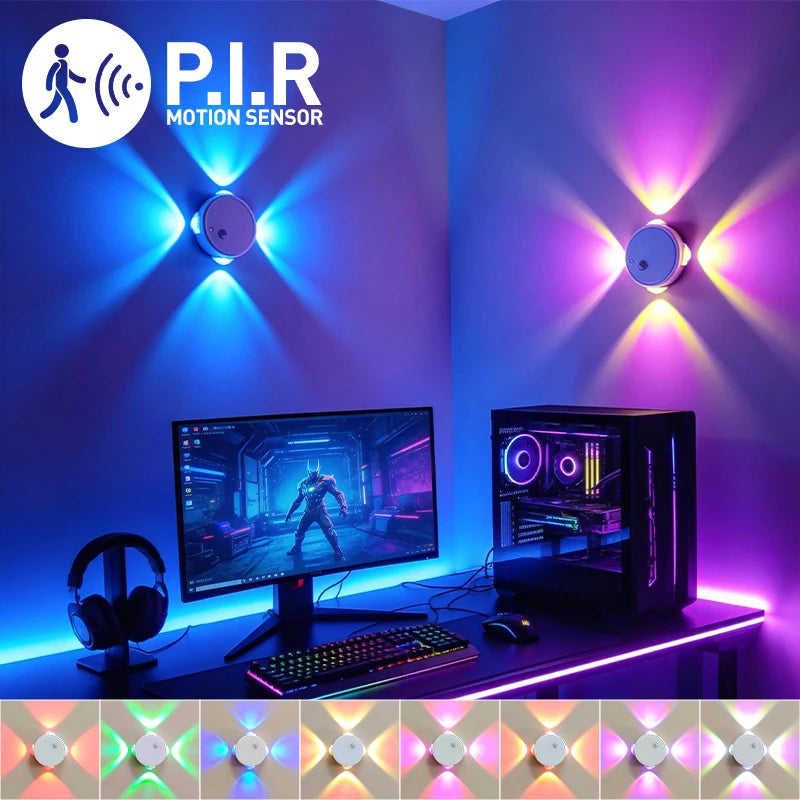 Rechargeable Magnetic Ambient Light - RGB Options