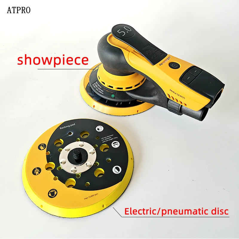 Adapté à la machine de meulage MIRKA, plateau 6 pouces, ponçage sec poreux 150 mm, accessoires de machine