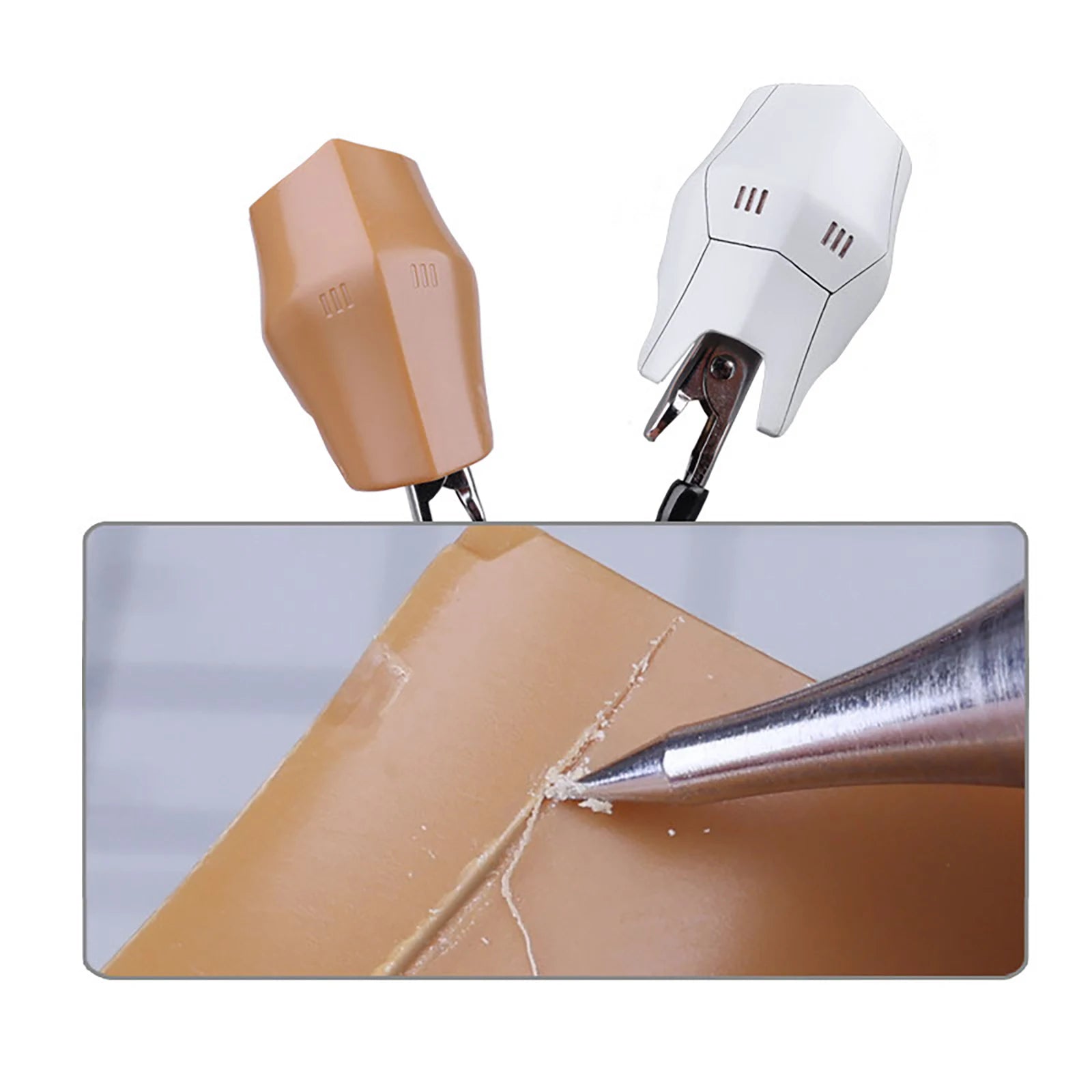 Precision Steel Model Scriber Tool with Sharpening Stone for Engraving