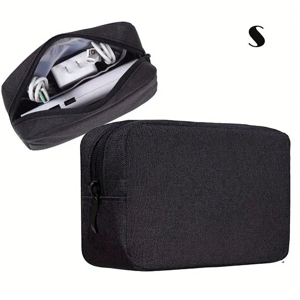 Travel Cable and Small Electronics Organiser Bag