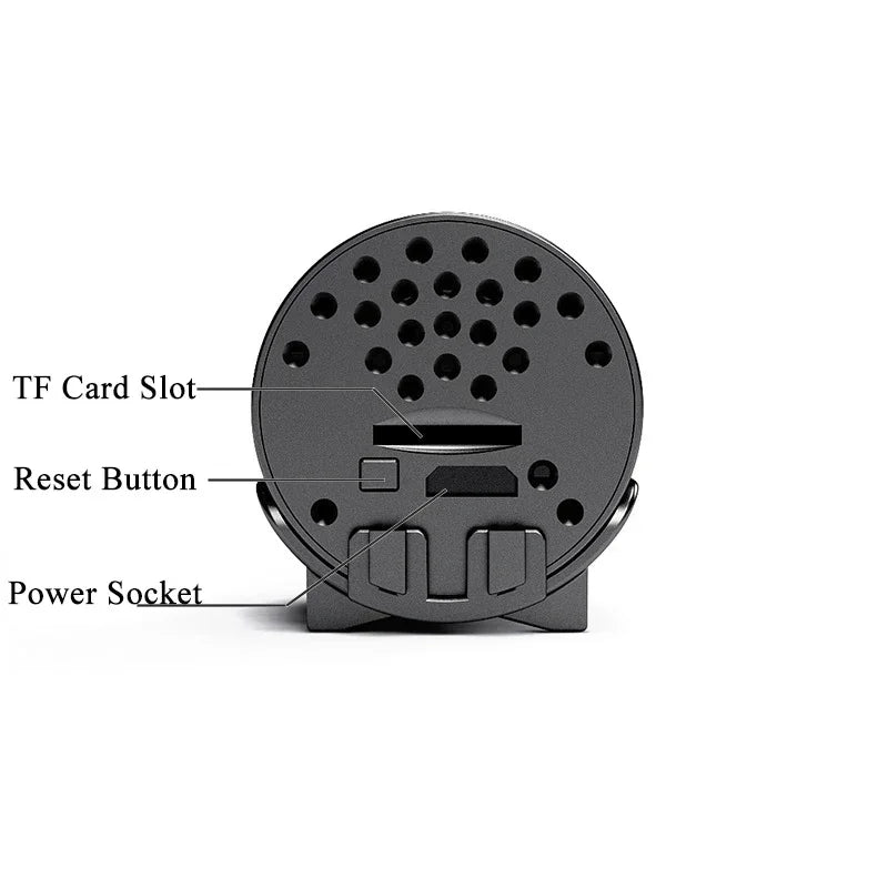 Caméra Mini WiFi 1080P avec Vision Nocturne HD pour la Sécurité à Domicile