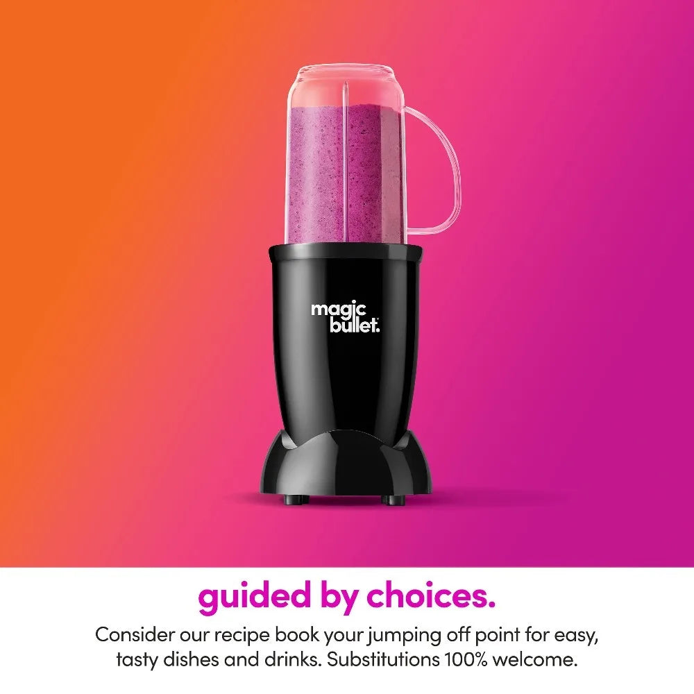 4 Piece Personal Blender, Black