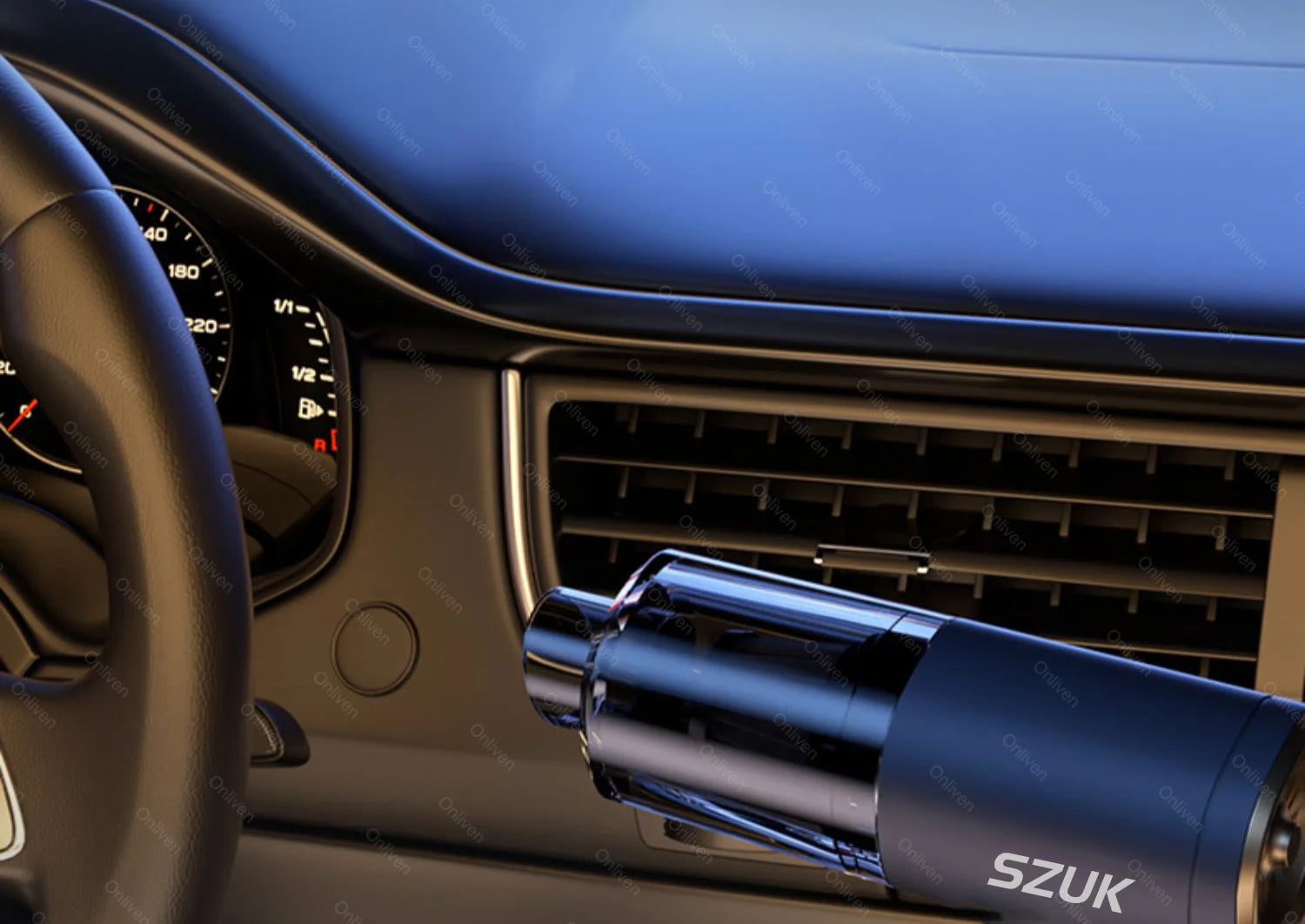 SZUK 98000PA Car Vacuum Cleaner Mini Powerful Cleaning Machine Strong Suction Handheld for Car Wireless Portable Home Appliance