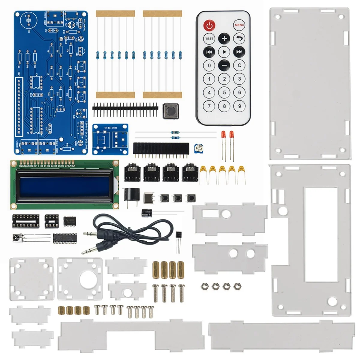 Morse Code Decoder DIY Kit met koffer