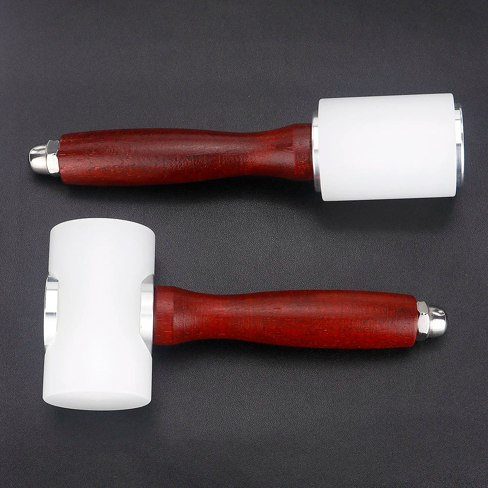Nylon-Head Leathercraft Mallet, Two Shape Options