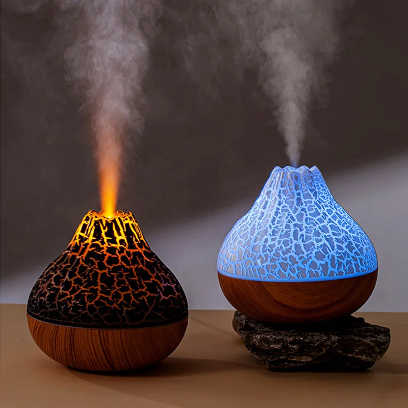 Humidificador de secretária USB de 300ml com luz colorida