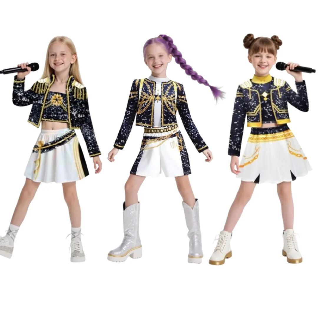 Kids Anime Cosplay Costume – Zoey Rumi Mira Stage Outfit